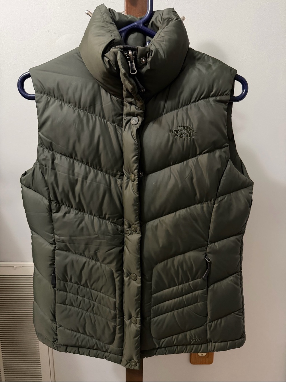 The North Face Olive Green Vest